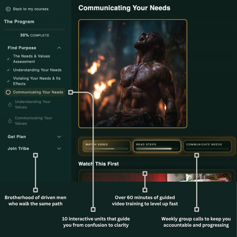 Man Do Better: The Program